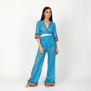 Ivy Ocean Teal Model