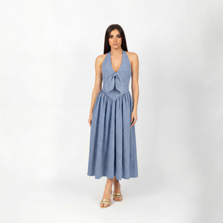 Betty Light Plaid Model