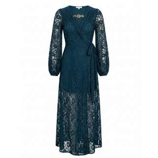Catalina Black Lace Caftan