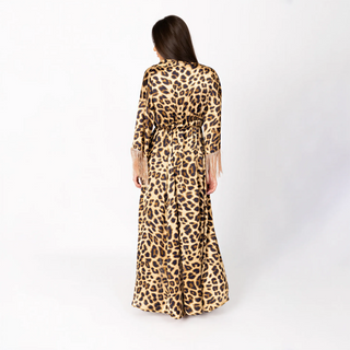 Tina Tiger Print Model