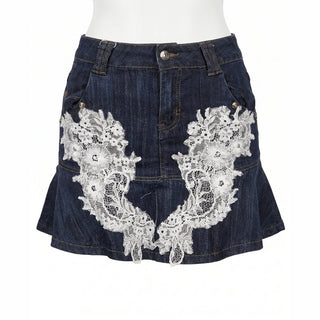 Zoya - Jeans Skirt