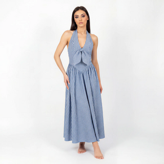 Betty Light Plaid Model