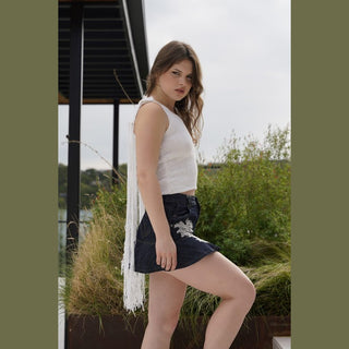 Zoya - Jeans Skirt