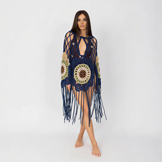 Angela Navy Blue Model