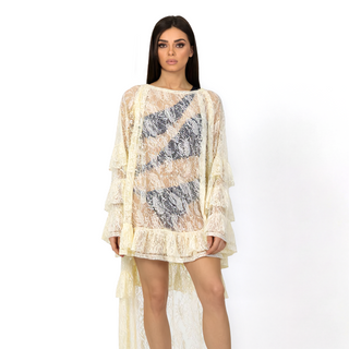 Blanca Viscose White Model