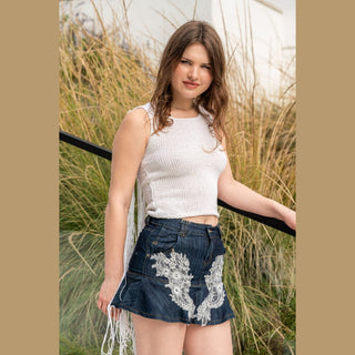 Zoya - Jeans Skirt